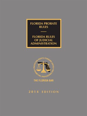 cover image of Florida Probate Rules